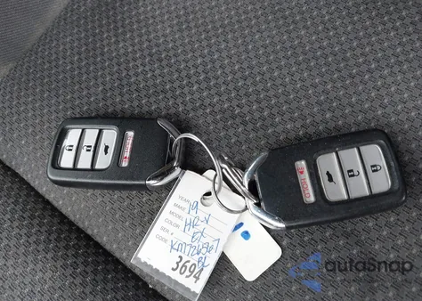 2019 Honda Hr-V Ex из США, поврежденный, VIN 3CZRU6H58KM726567